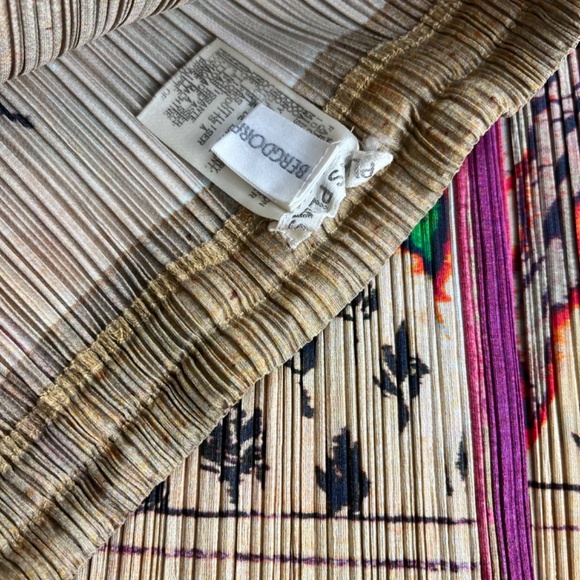 Rare Issey Miyake Pleats Please Floral Print Set - Picture 5 of 6